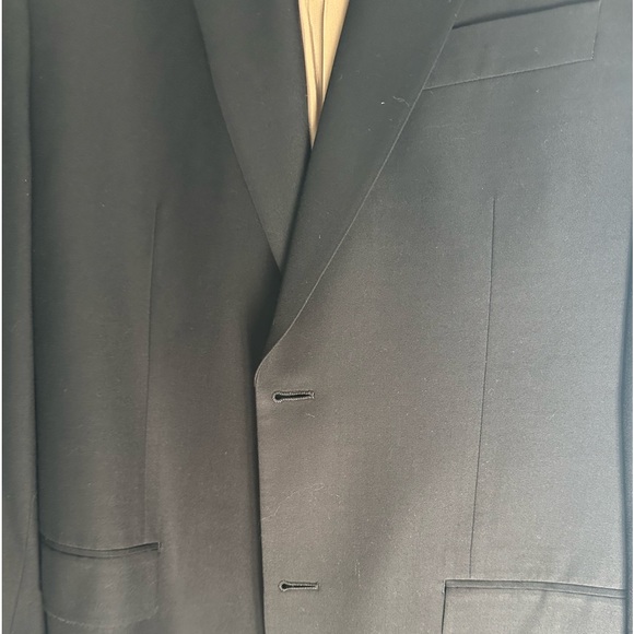 Mens 2 piece suit in black by Macys men IZOD - Picture 1 of 5